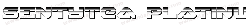 SentyTEA Platinum Bold字体转换